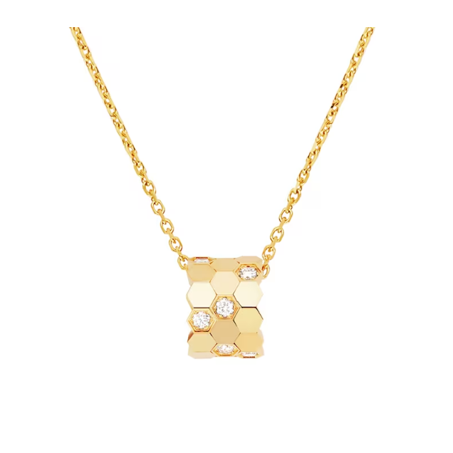 BEE MY LOVE Pendant 18K yellow gold, diamonds